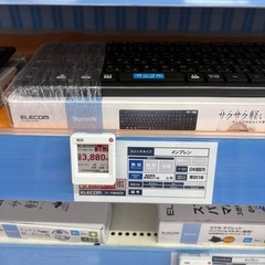 エレコム　テンキー付き　キーボード　ワイヤレスの画像