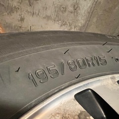 ハイエース用車外ホイルの画像