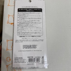 ウォーターinシール　スヌーピーの画像