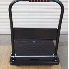 台車　折りたたみ式　コンパクト　荷物の運搬　引っ越し　アウトドア　ゴミ出し　ブラック　平台車　126ZSの画像