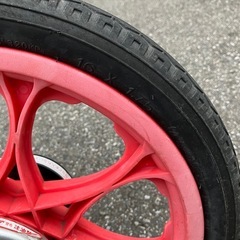 子供　自転車　ディズニー　16インチ　マックイーンの画像