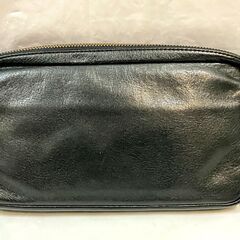 GENTLEFOLK セカンドバッグ メンズ レザー バッグ カバン 黒 ブラックの画像