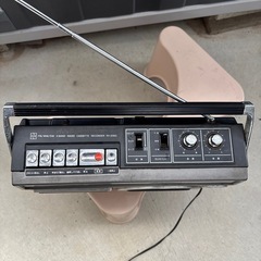 ナショナル　RX-2350 ラジカセ　レトロ　ジャンク品　の画像