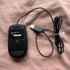 有線　USB光学式マウス　nblm1164ubk1の画像
