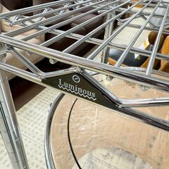 Luminous メタルラック 4段 ワイヤーシェルフ  大型収納の画像