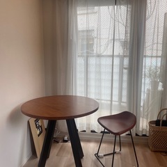 KANDEMONO カフェテーブル（直径74cm）の画像
