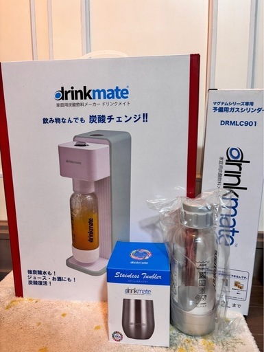 【新品未開封】炭酸水メーカー　deink mate 付属品セット