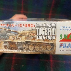 フジミヤ　タイガーI型 1/76スペシャルワールドアーマー　プラモデルの画像