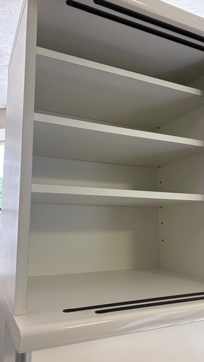 美品　食器棚　レンジ台　カップボード