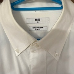 ユニクロ　ワイシャツ　ＸＬサイズ（スリムフィット）　No.1の画像