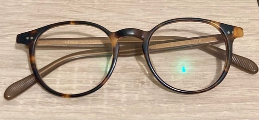 オリバーピープル OLIVER PEOPLES オリバーピープルズ 48⬜︎20-145 elins-J　メガネフレーム 度入り　