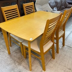 【愛品館 江戸川店 】ダイニングテーブル5点セット CHIYODAKAGU（千代田家具）の画像