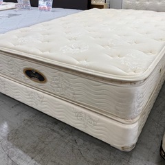 【愛品館 江戸川店 】 スプリングボトムダブルベッド SIMMONS（シモンズ）の画像