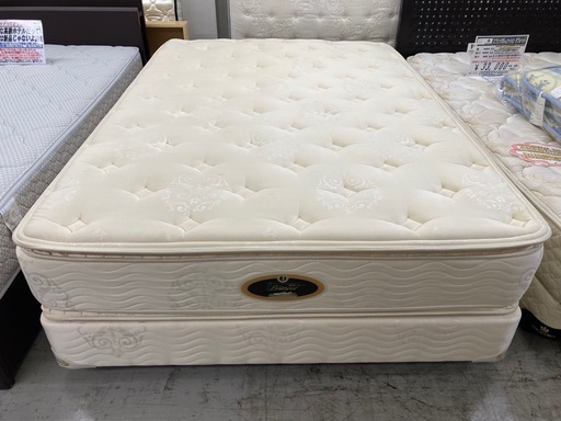 【愛品館 江戸川店 】 スプリングボトムダブルベッド SIMMONS（シモンズ）