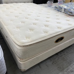 【愛品館 江戸川店 】 スプリングボトムダブルベッド SIMMONS（シモンズ）の画像