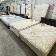 【愛品館 江戸川店 】 スプリングボトムダブルベッド SIMMONS（シモンズ）の画像