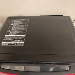【受渡者決定！！】日立オーブンレンジMRO-TS8ジャンク品 2018年製 レッドの画像