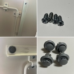 IKEA TROTTEN トロッテン 昇降式デスク　ホワイト　160x80 cmの画像