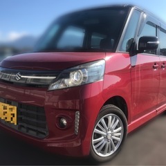 お買い得車‼️スペーシア　カスタム　XSリミテッド　両側パワースライドドア　レーダーブレーキサポート　ナビ　テレビ　バックカメラ　エネチャージ　アイドリングストップ　の画像