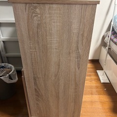 キャスター付き収納棚（幅60×奥行40×高さ99）サイズ合わずお譲りします！引き取り希望・値下げ可✨の画像