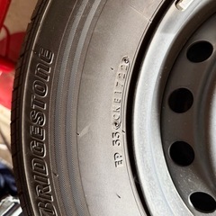 200系ハイエース純正タイヤホイール4本せセットの画像