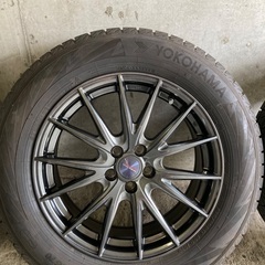 タイヤホイール225/60 R17 5穴 PCD100 スタッドレス iG70の画像