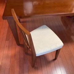 ダイニングセット（椅子4脚付きの画像