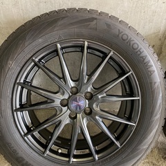 タイヤホイール225/60 R17 5穴 PCD100 スタッドレス iG70の画像