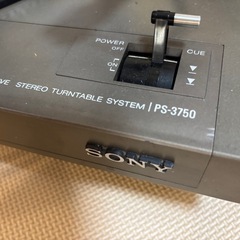 ps-3750レコードプレイヤーの画像