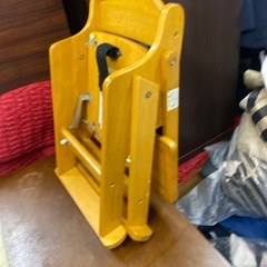 KATOJI　カトージ ベビーチェア 木製 ハイチェア テーブルの画像