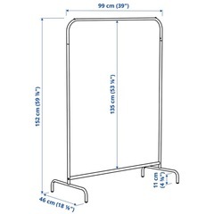 【IKEA】 ハンガーラック ムーリッグの画像