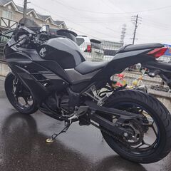ニンジャ250　前後タイヤ新品　2.1万KM　整備済　カワサキ　Ninja250　フォークシール、エンジンオイル交換済　詳細写真、始動動画ありの画像