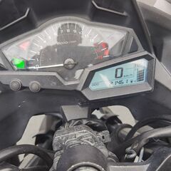ニンジャ250　前後タイヤ新品　2.1万KM　整備済　カワサキ　Ninja250　フォークシール、エンジンオイル交換済　詳細写真、始動動画ありの画像