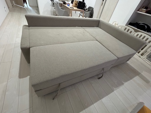 IKEA 3人掛け ソファ(解体済、組立必要)