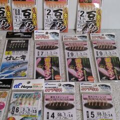 波止釣り仕掛けアソート（サビキ仕掛け 計１６点）の画像