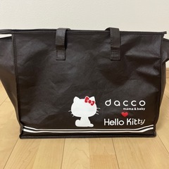 【お話中】大きめ バッグ dacco キティの画像