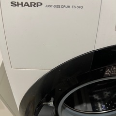 SHARP ドラム型洗濯機の画像