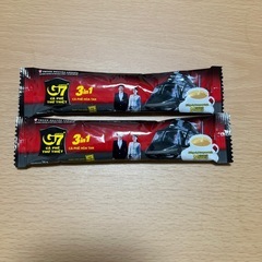 【無料】ベトナムチュングエンコーヒー、G7 
3in1インスタントコーヒーの画像