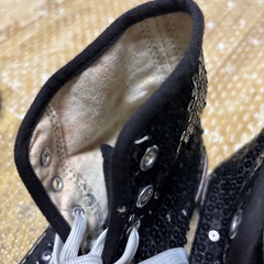 スパンコールスニーカーの画像