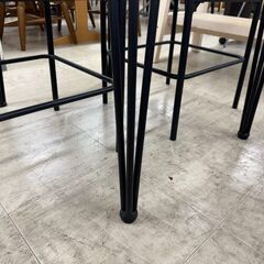 J3085　【リユースのサカイ柏店】　ダイニングテーブルセット　椅子2脚付　木製の画像