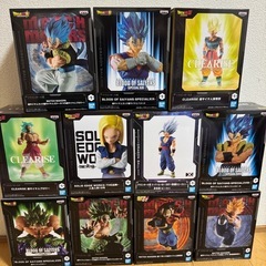 ドラゴンボールフィギュア17体セット売りの画像