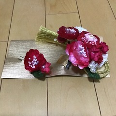 成人式、七五三髪飾りの画像