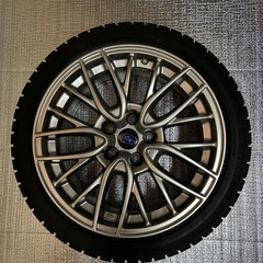 
WRX S4純正アルミ＆スタッドレスの画像