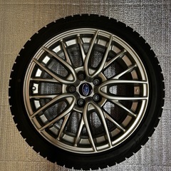
WRX S4純正アルミ＆スタッドレスの画像