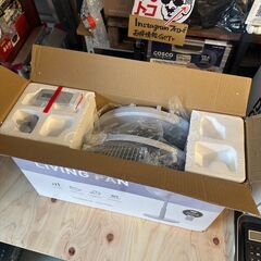 【ほぼ新品】YAMAZEN リビング扇風機 (リモコン付) YLR-AG304C（カラー：アイスグレー）の画像