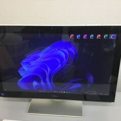 　😸【超美品】富士通 デスクトップ液晶一体型 PC 『インテルi7搭載』 最新office2021付属 管理No10『基本送料無料』の画像