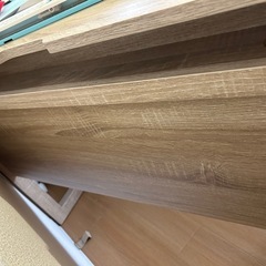 パソコンデスク 書斎デスク 引き出し付き 学習机 テレワークの画像