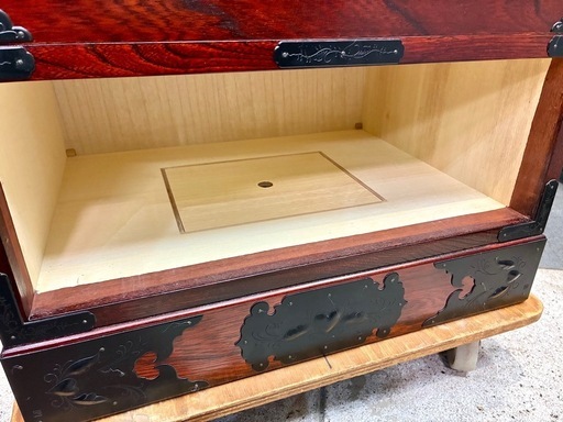 仙台箪笥 チェスト 美品 欅産業 アンティーク タンス