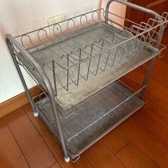 水切りカゴ　2段の画像