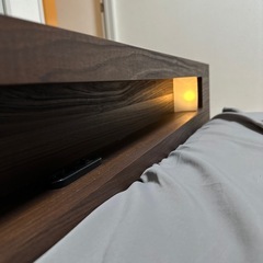 ダブルベット　マットレスつき付きの画像